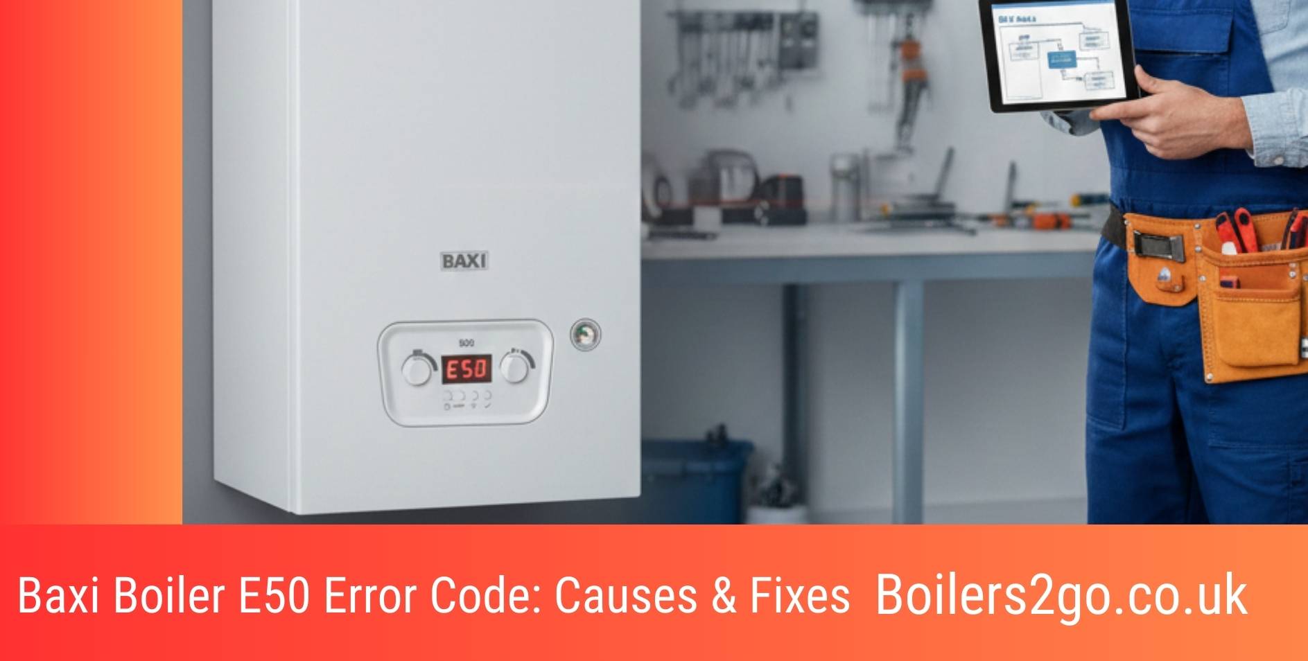 Baxi Boiler E50 Error Code Causes & Fixes