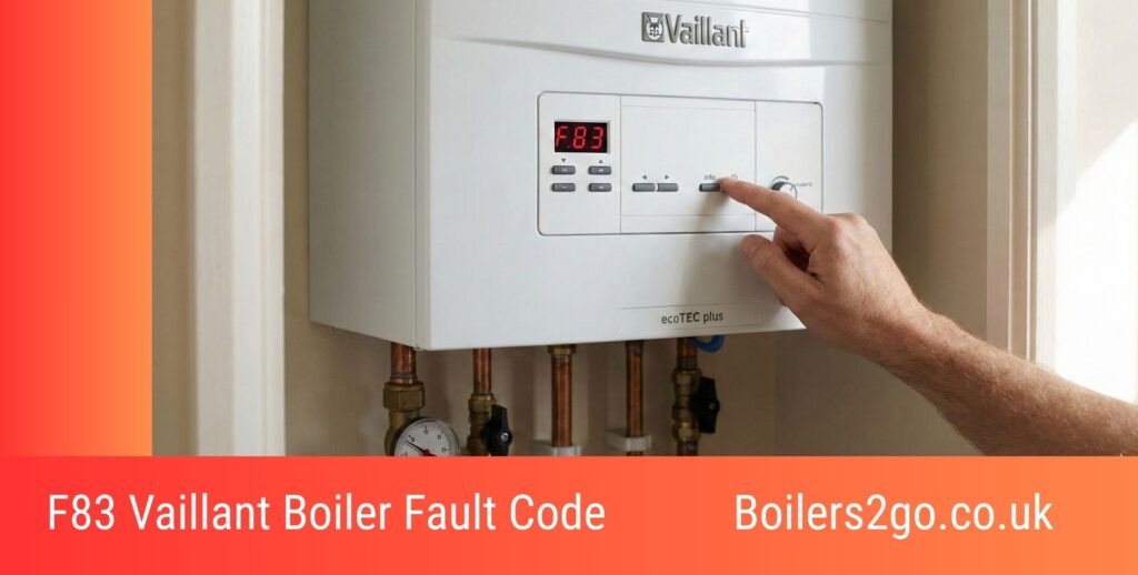 F83 Vaillant Boiler Fault Code