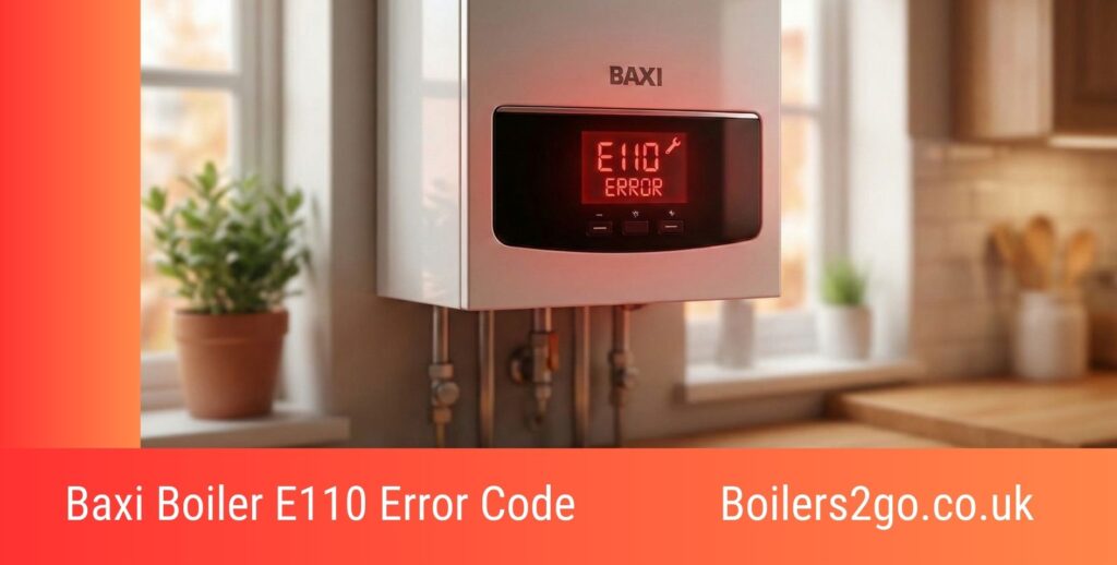 Baxi Boiler E110 Error Code