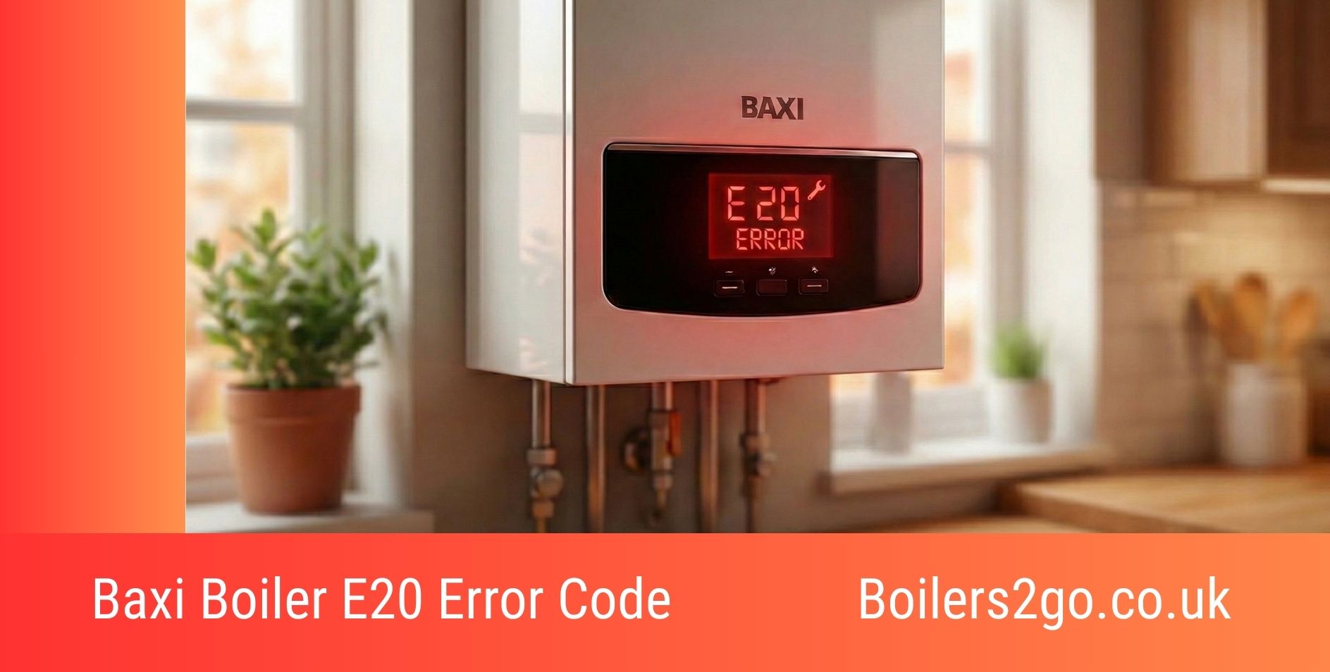 Baxi Boiler E20 Error Code