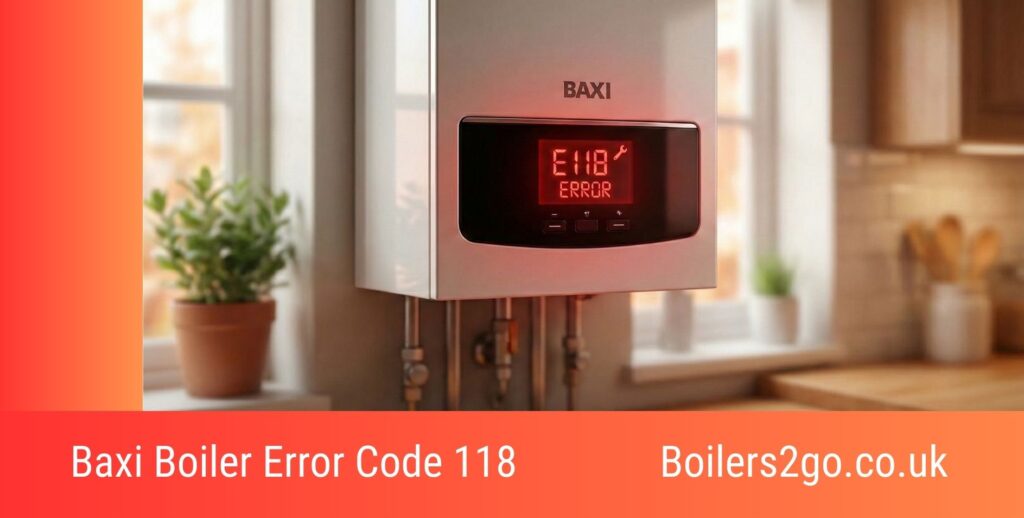 Baxi Boiler Error Code 118
