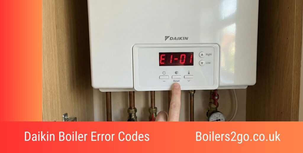 Daikin Boiler Error Codes