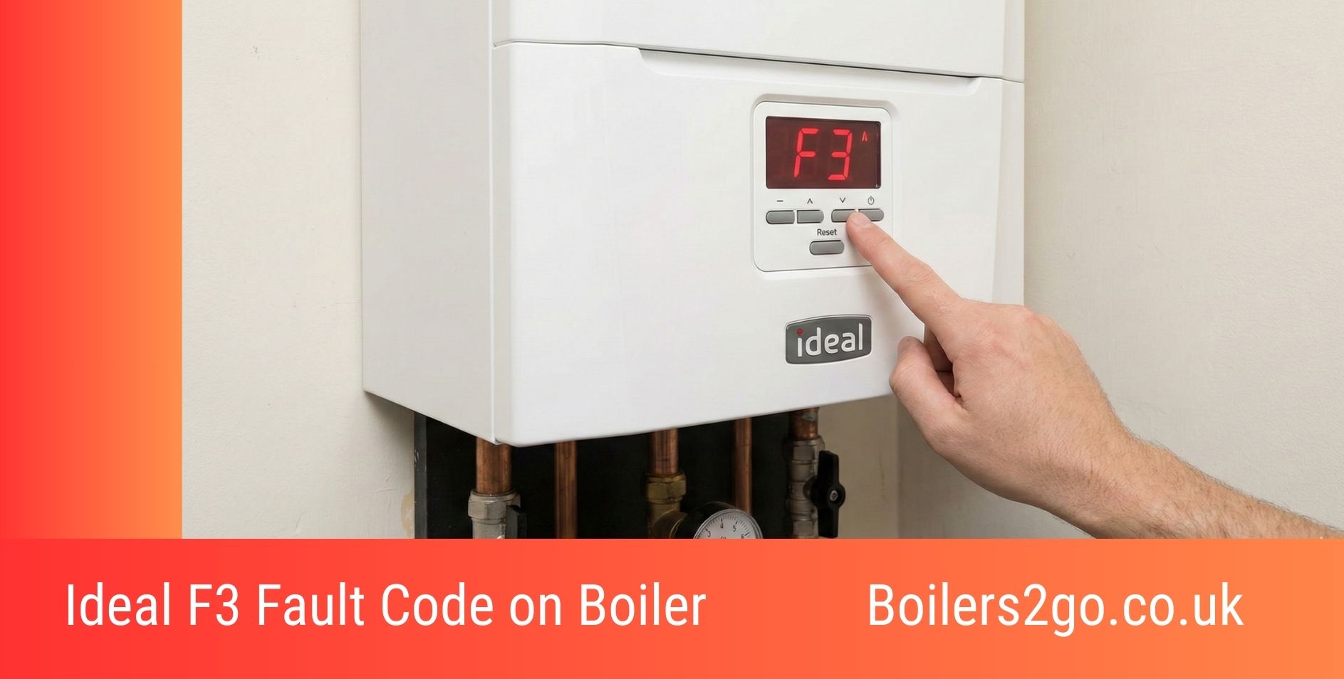 Ideal F3 Fault Code on Boiler