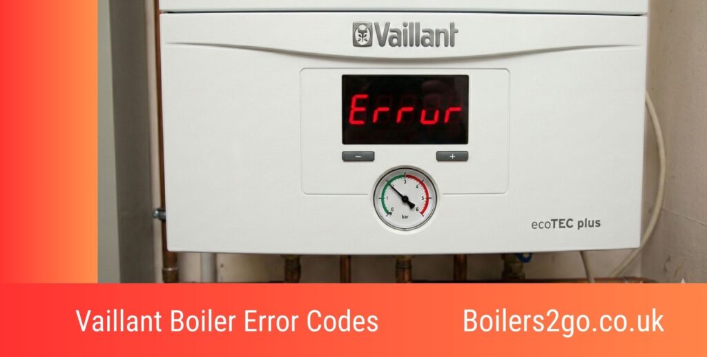 Vaillant Boiler Error Codes