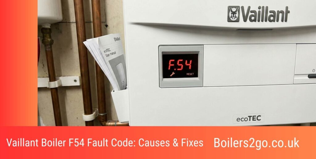 Vaillant Boiler F54 Fault Code: Causes & Fixes