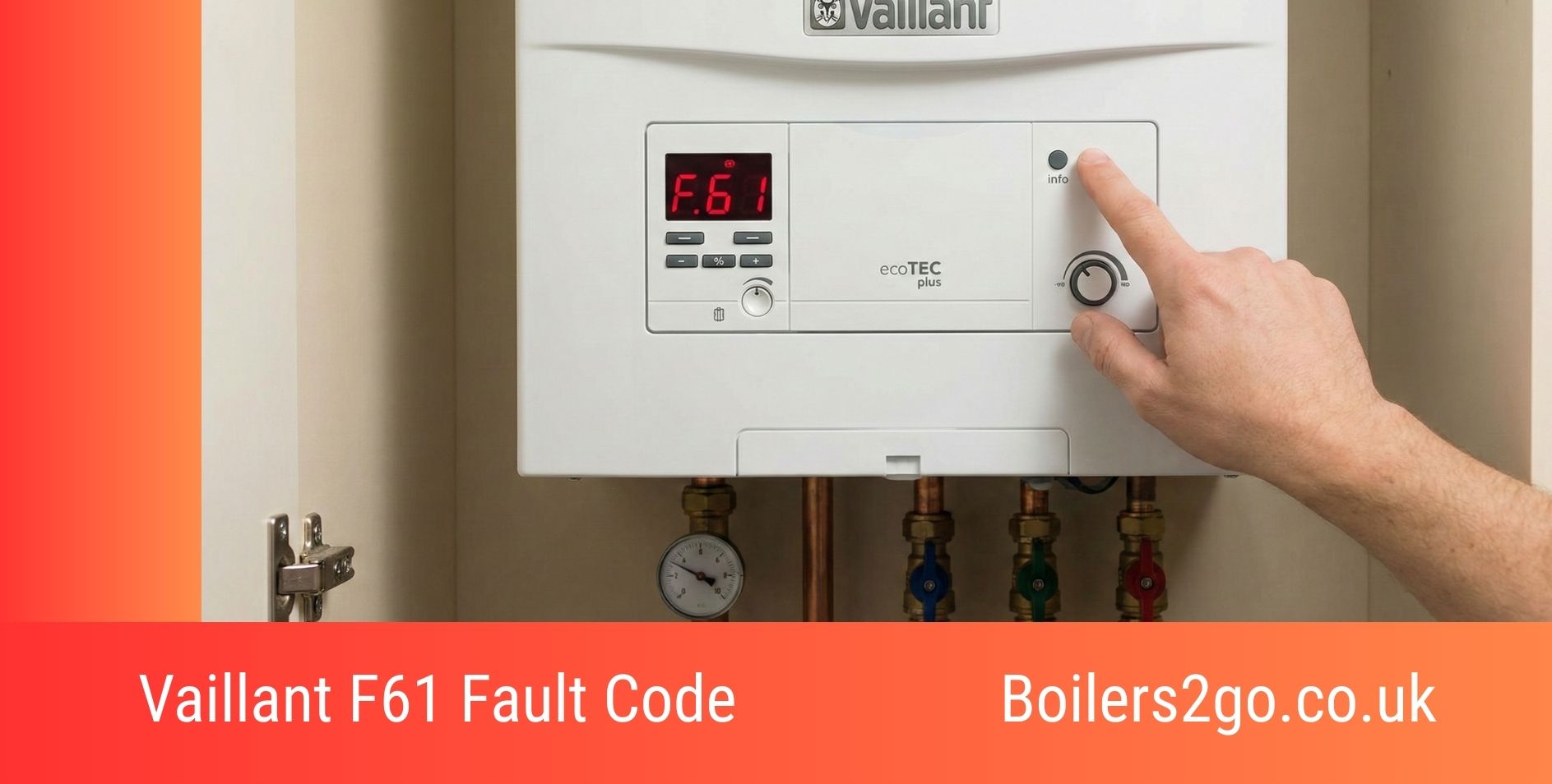 Vaillant F61 Fault Code