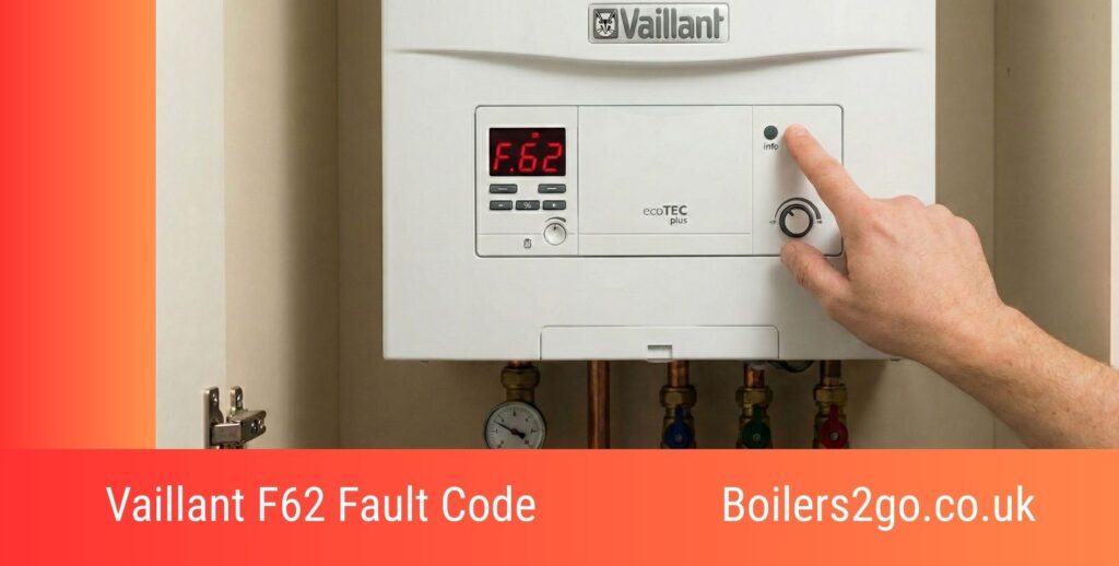 Vaillant F62 Fault Code on boiler