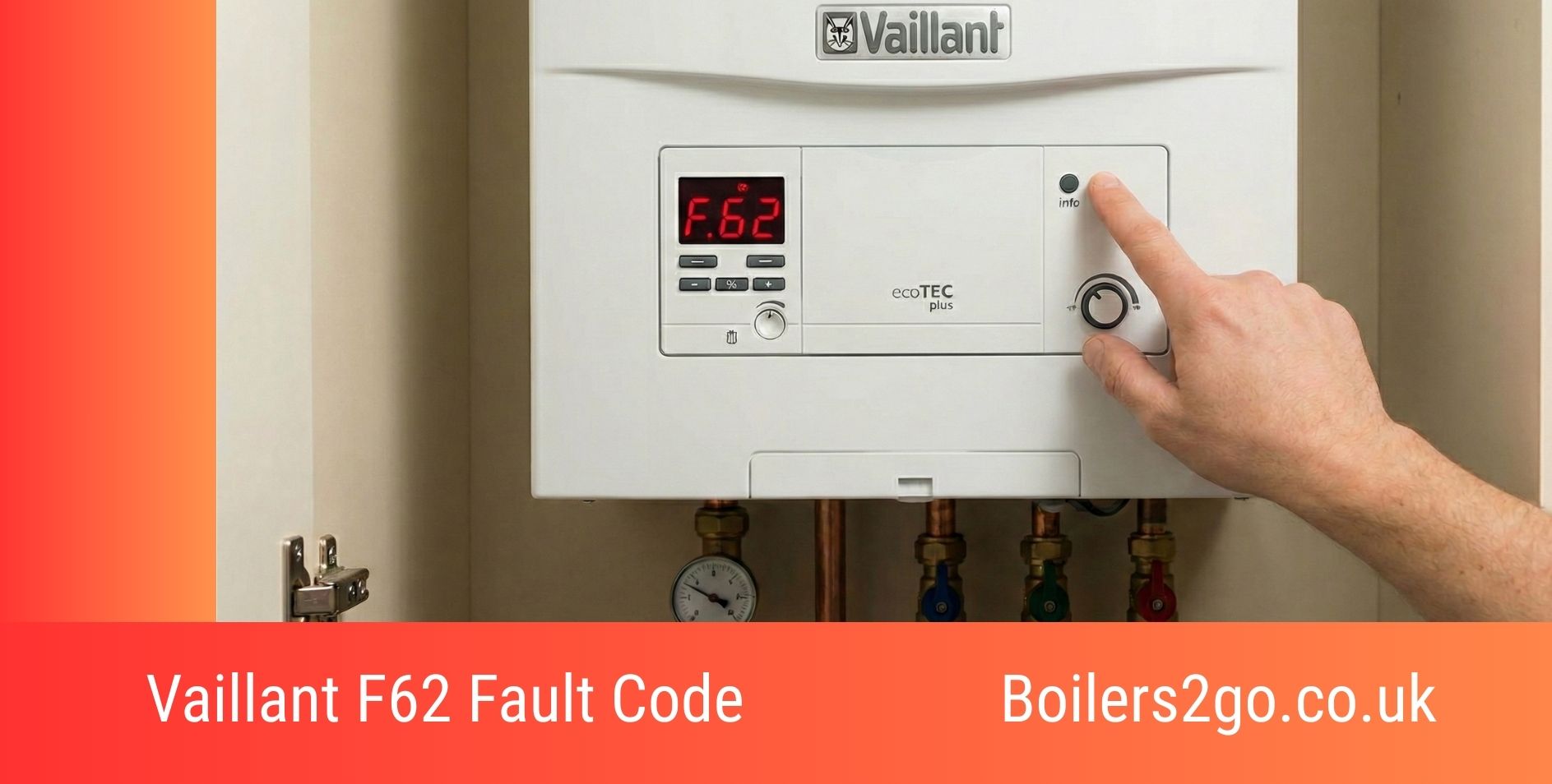 Vaillant F62 Fault Code on boiler