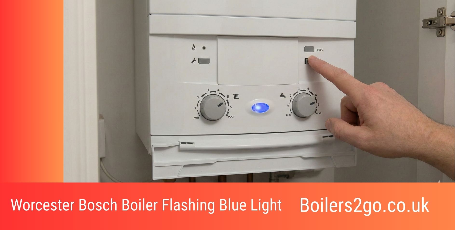 Worcester Bosch Boiler Flashing Blue Light