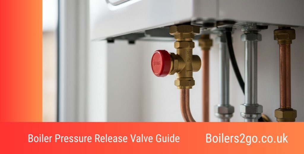 boiler pressure release valve guide