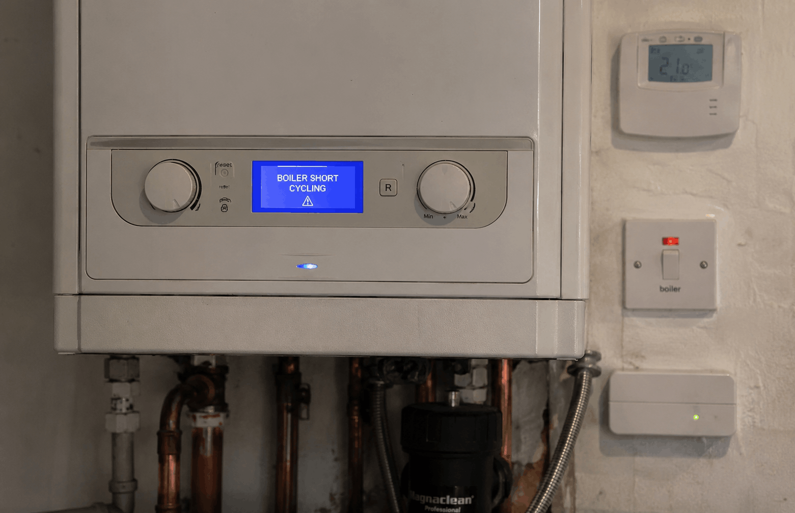 what is boiler short cycling