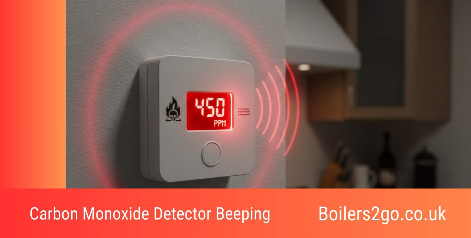 Carbon Monoxide Detector Beeping