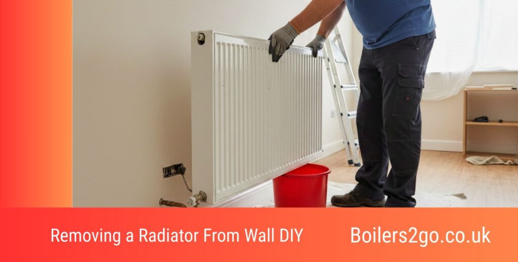 Removing a Radiator From Wall DIY